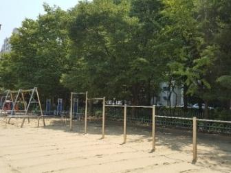 부천 중흥초등학교 모래소독 